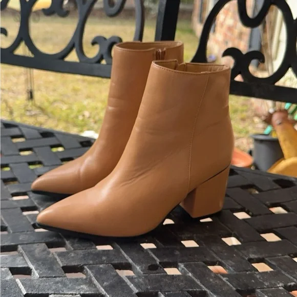 ShuShop VILMA Tan Booties—Size 7 - Picture 8 of 12